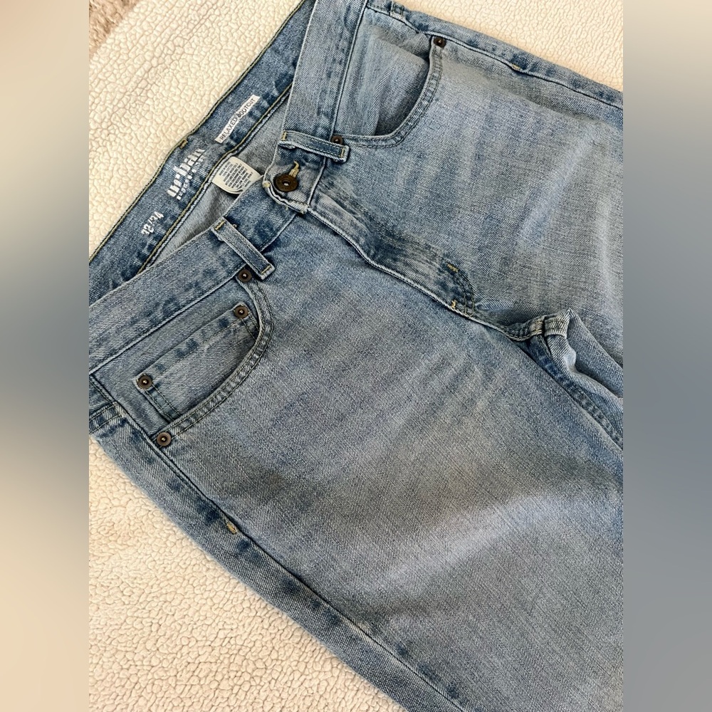 Urban Pipeline Men’s Light Blue Relaxed Bootcut Denim Jeans, Size 32x34 - Picture 3 of 10
